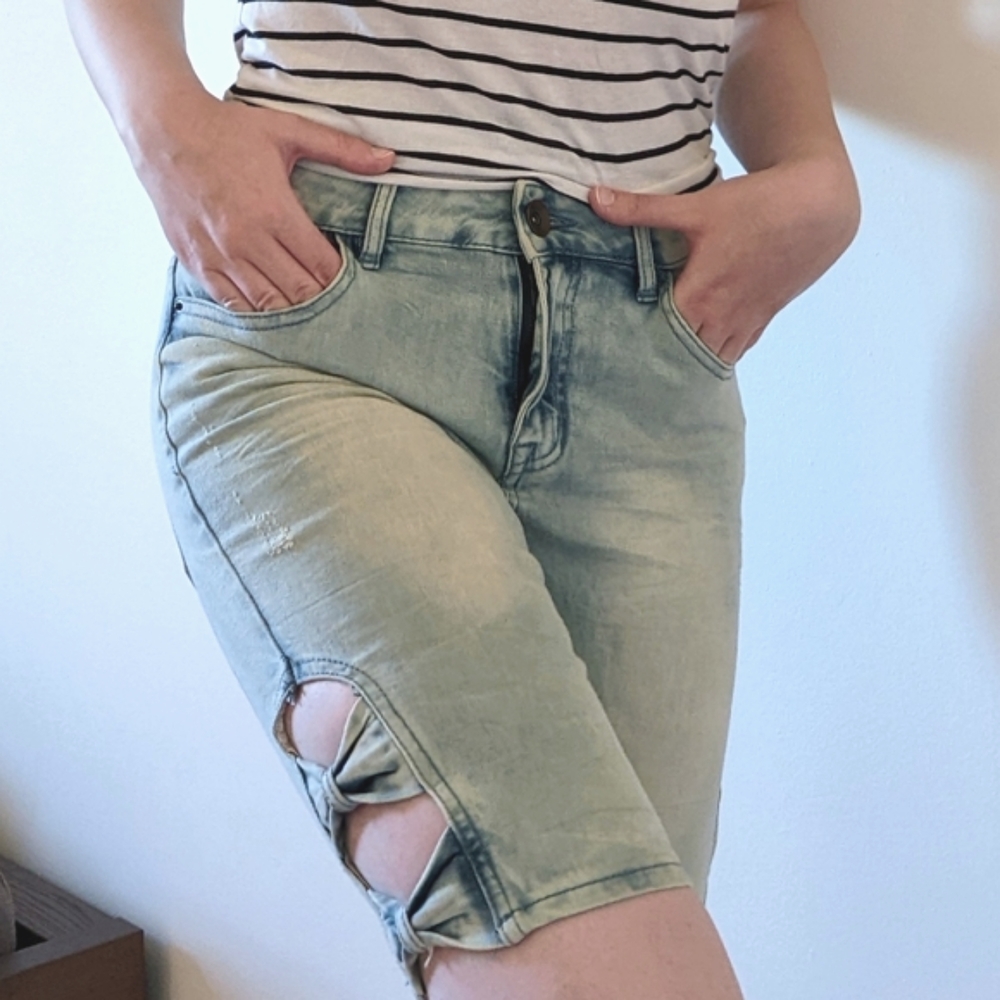 Rare Vintage Forever 21 Distressed Shorts